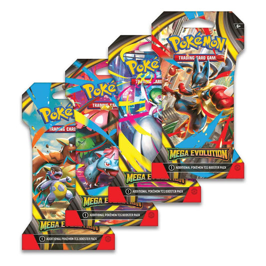 Pokémon - ME01 Mega Evolution Sleeved Booster Pack