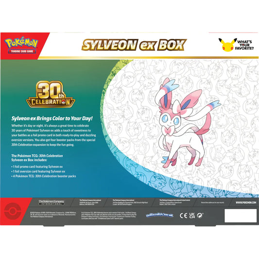 Pokémon - ME05.5 30th Anniversary Sylveon EX Box