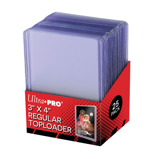 Ultra Pro - Regular Top Loader 3" x 4" (25 pieces)