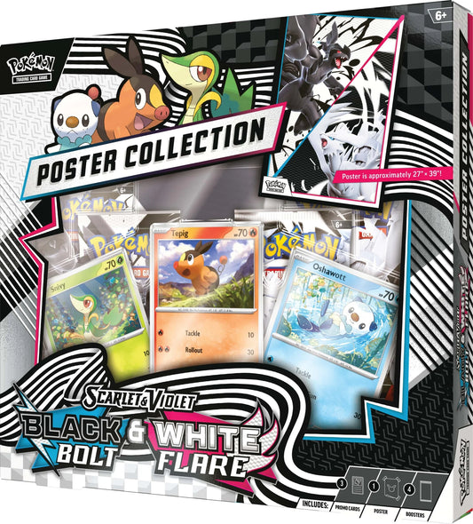 Pokémon - SV10.5 Black Bolt & White Flare Poster Collection