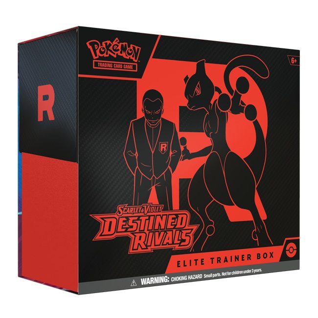 Pokmon - SV10 Destined Rivals Elite Trainer Box CAPTURE CARDS Pokmon - SV10 Destined Rivals Elite Trainer Box CAPTURE CARDS
