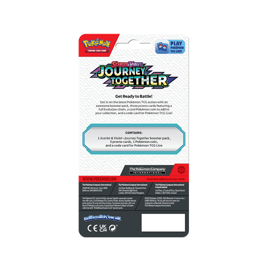 Pokémon - SV09 Journey Together Premium Checklane Blister