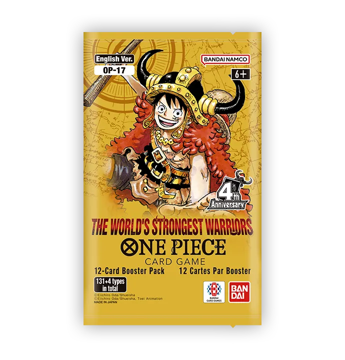 One Piece - OP17 The World's Strongest Warriors Booster Display