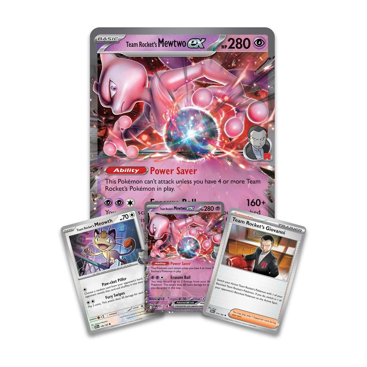Pokémon - Team Rocket's Mewtwo EX Box