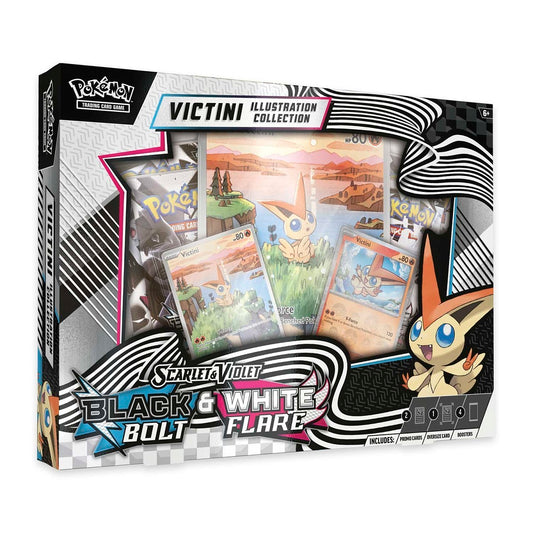 Pokémon - SV10.5 Black Bolt & White Flare Victini Illustration Collection