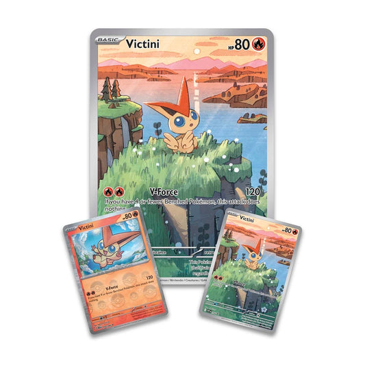 Pokémon - SV10.5 Black Bolt & White Flare Victini Illustration Collection