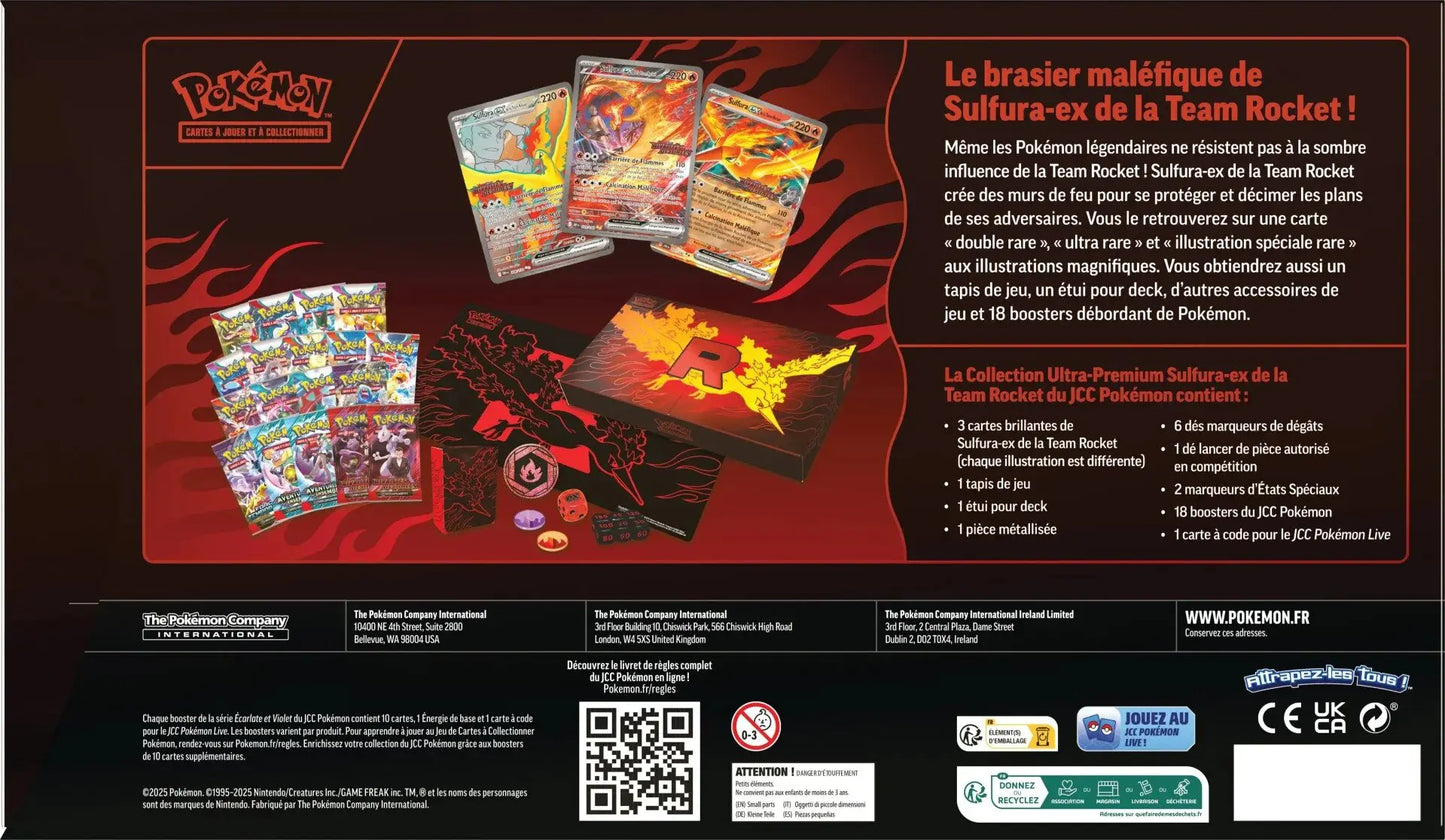Pokémon - Team Rocket's Moltres EX Ultra-Premium Collection