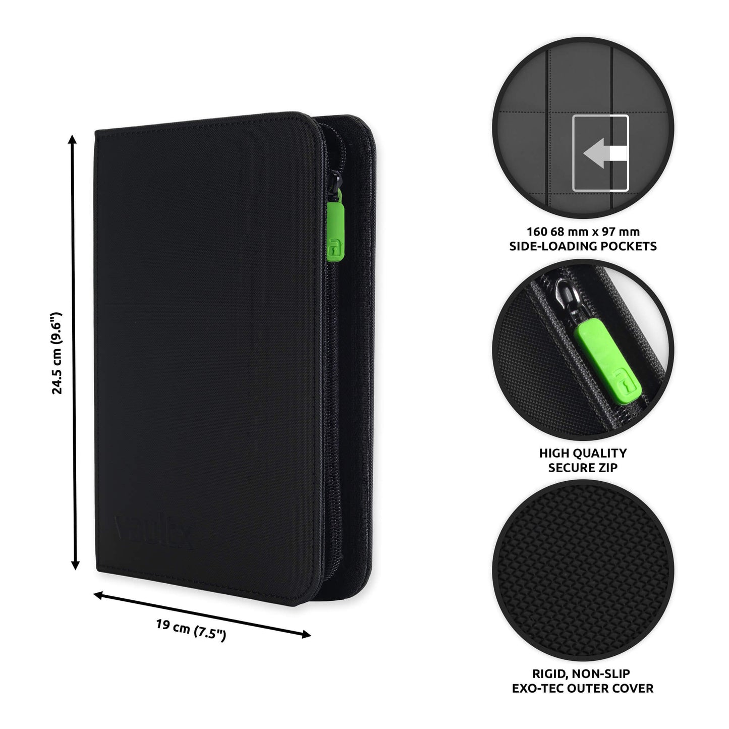 Vault X - Zip Binder 4-pocket
