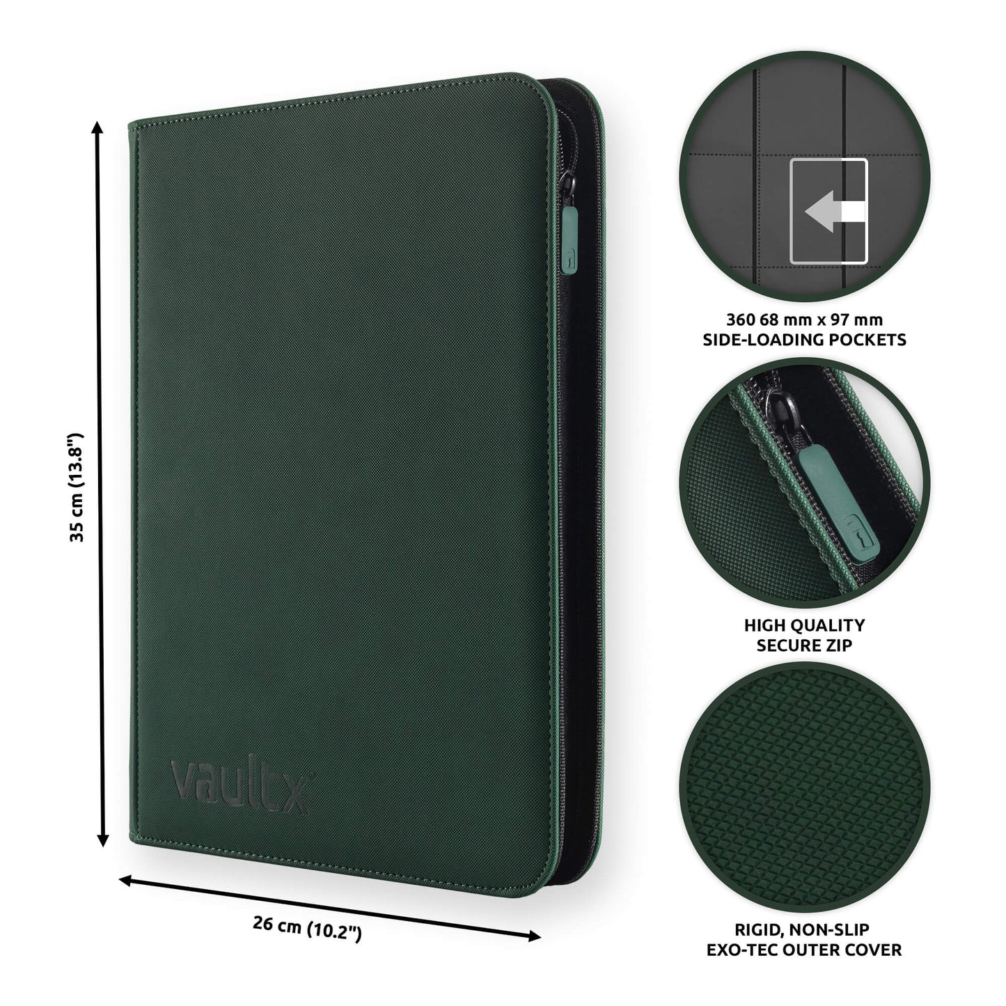 Vault X - Zip Binder 9-pocket