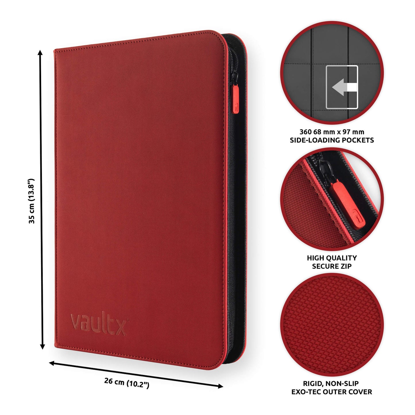 Vault X - Zip Binder 9-pocket