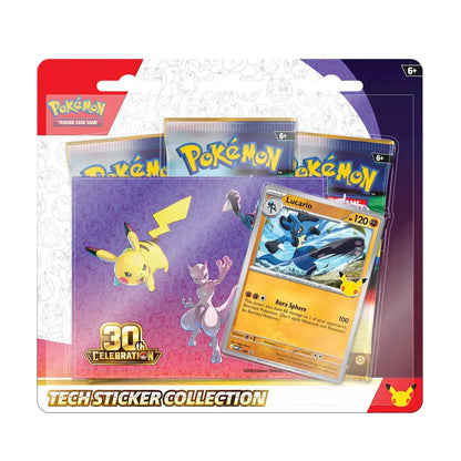 30TH ANNIVERSARY BUNDEL: 1x Booster Bundle & 2x Tech Sticker Collection