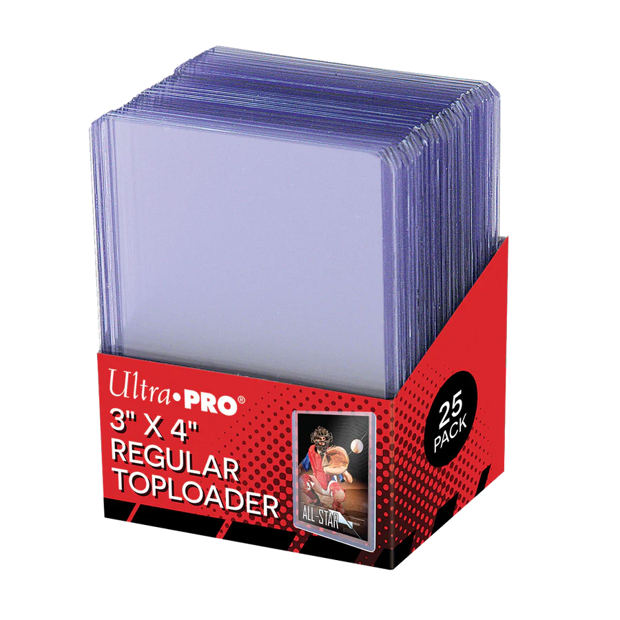 Ultra Pro - Regular Top Loader 3" x 4" (25 pieces)
