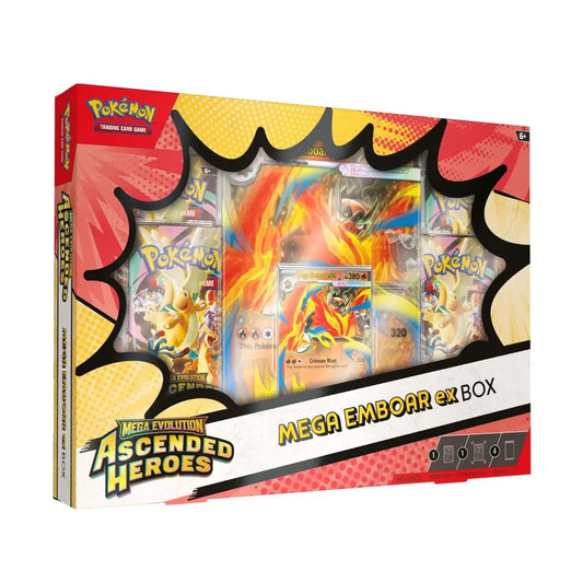 Pokémon - ME02.5 Ascended Heroes Mega Emboar EX Box