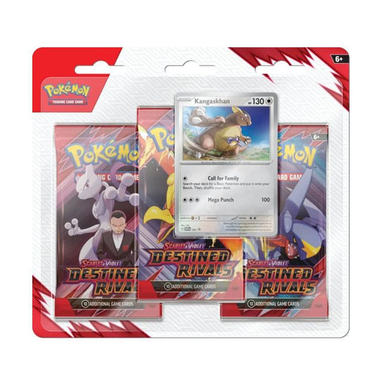 Pokémon - SV10 Destined Rivals 3-Pack Blister