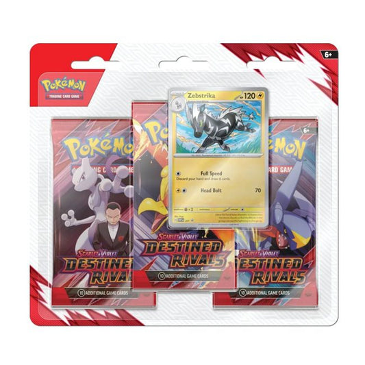 Pokémon - SV10 Destined Rivals 3-Pack Blister