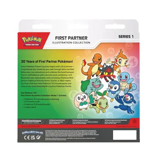Pokémon - First Partner Illustration Collection 1