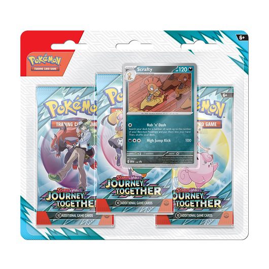 Pokémon - SV09 Journey Together 3-Pack Blister