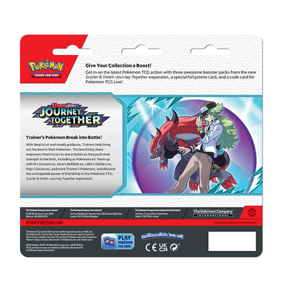 Pokémon - SV09 Journey Together 3-Pack Blister