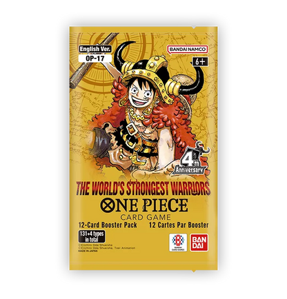 One Piece - OP17 The World's Strongest Warriors Booster Display