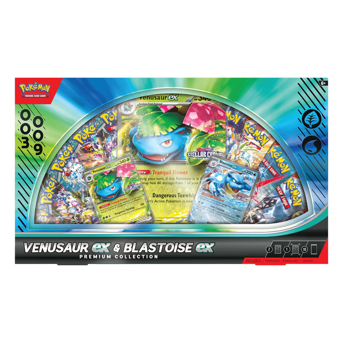 Pokémon - Venusaur EX / Blastoise EX Premium Collection