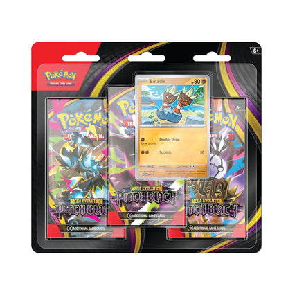 Pokémon - ME05 Pitch Black 3-Pack Blister