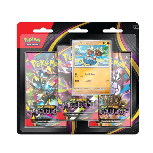 Pokémon - ME05 Pitch Black 3-Pack Blister