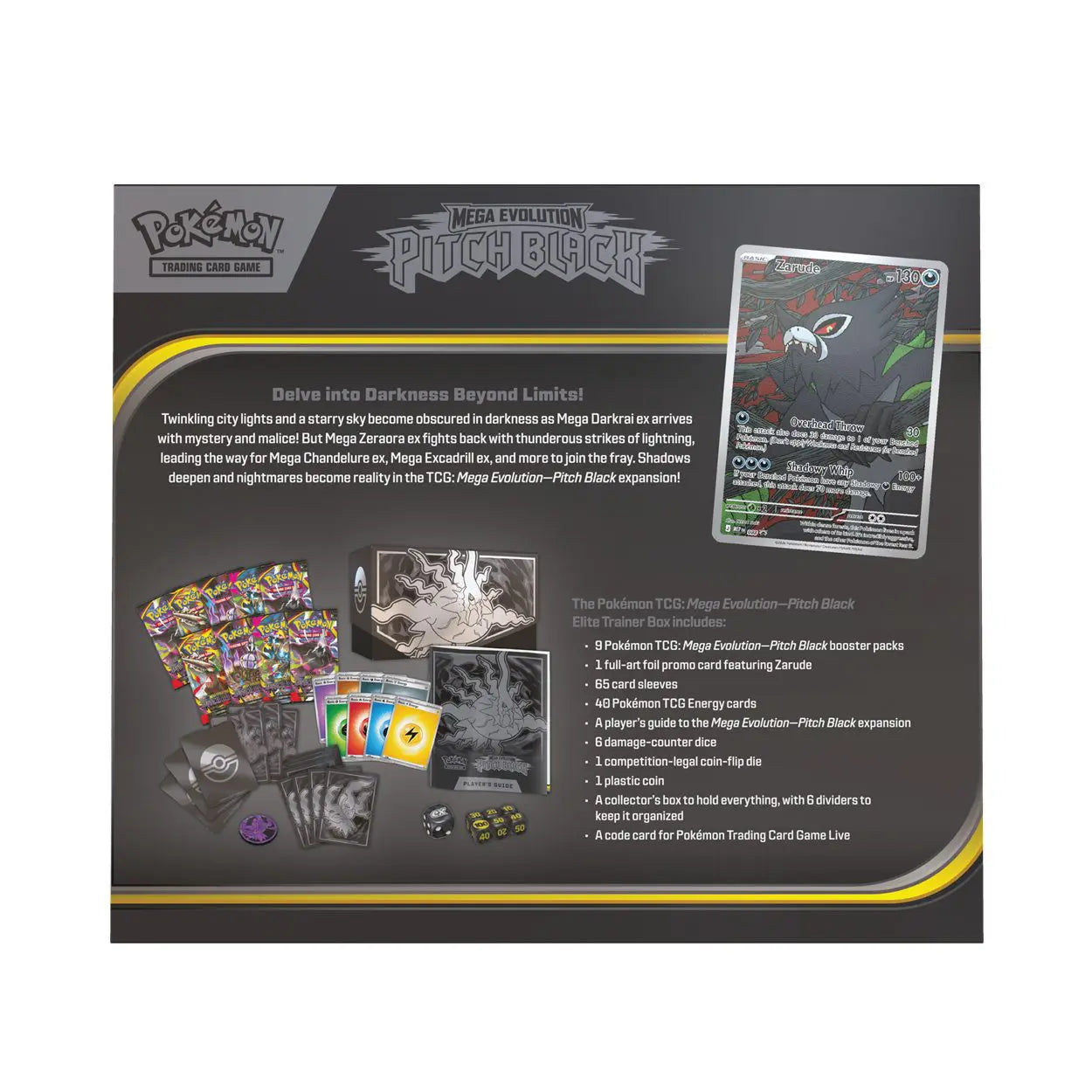Pokémon - ME05 Pitch Black Elite Trainer Box