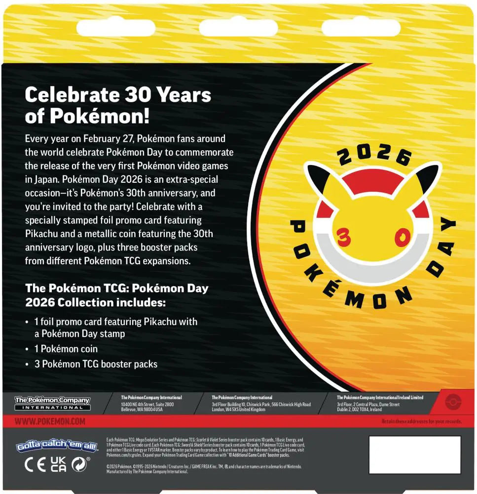 Pokémon - Pokémon Day 2026 Collection