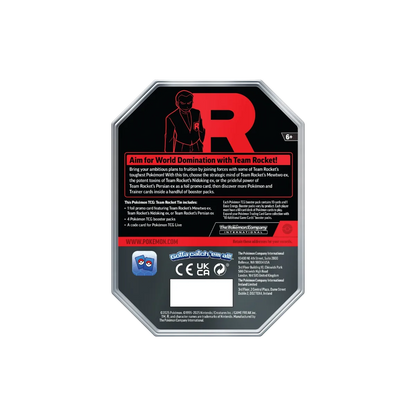 Pokémon - Team Rocket EX Tin