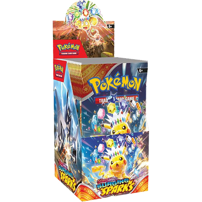surging sparks booster box - sv08 Pokémon