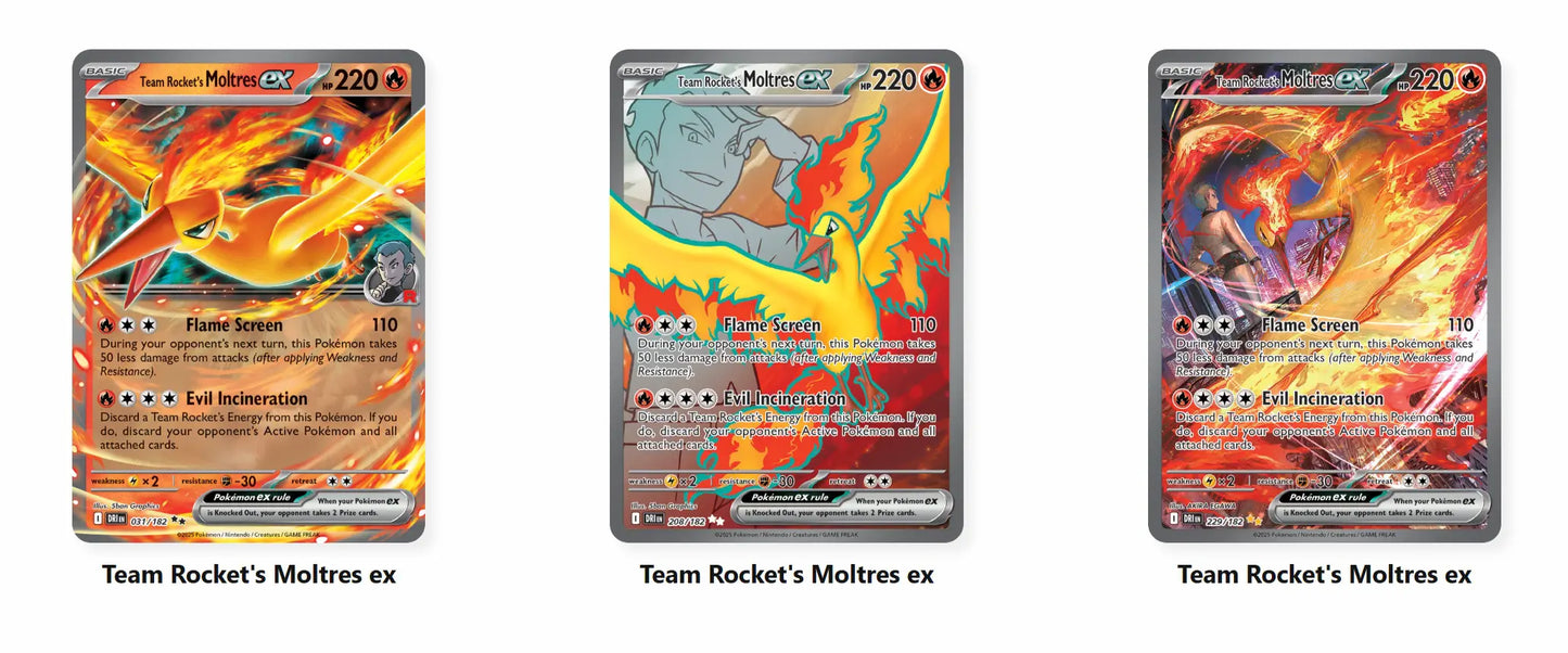 Pokémon - Team Rocket's Moltres EX Ultra-Premium Collection