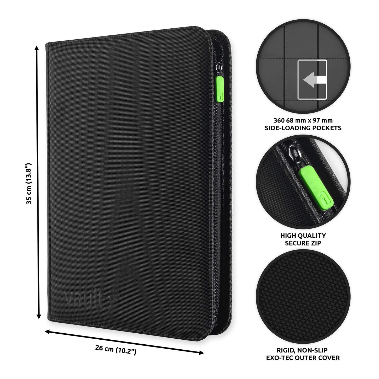 Vault X - Zip Binder 9-pocket