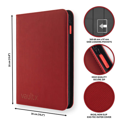 Vault X - Zip Binder 9-pocket