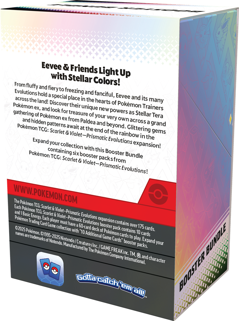 Pokémon - SV08.5 Prismatic Evolutions Booster Bundle Display (sealed)