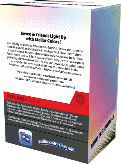 Pokémon - SV08.5 Prismatic Evolutions Booster Bundle Display (sealed)
