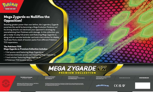 Pokémon - Mega Zygarde EX Premium Collection